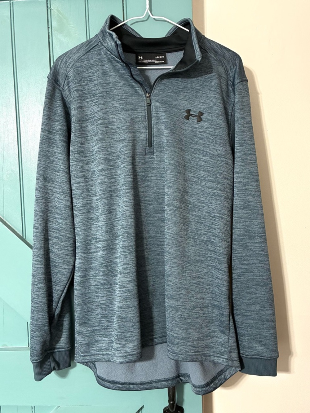 Under Armour Men’s Gray Quarter-Zip Athletic Sweatshirt Size Large